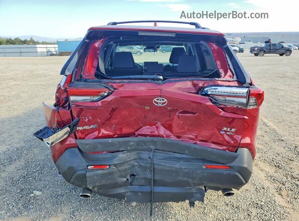 JTMRWRFV0SD344033 2025 TOYOTA RAV4 Red უკანა ხედი