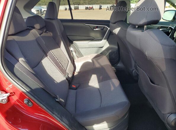 JTMRWRFV0SD344033 2025 TOYOTA RAV4 Red უკანა სავარძლების ხედი
