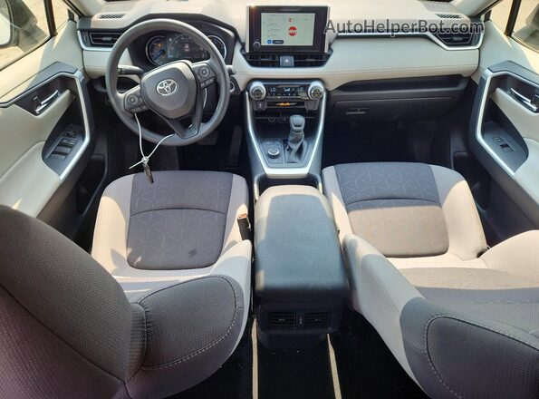 JTMRWRFV1SD332487 2025 TOYOTA RAV4 White Dashboard view