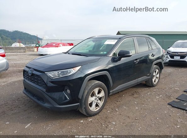JTMRWRFV2KD024258 2019 TOYOTA RAV4 HYBRID Black Przód lewy