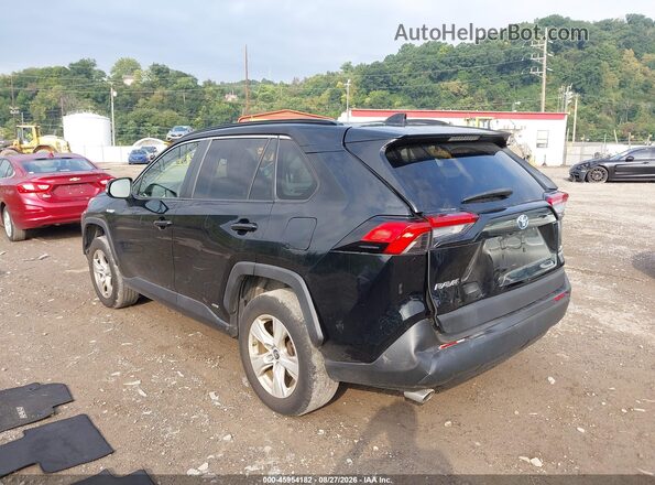 JTMRWRFV2KD024258 2019 TOYOTA RAV4 HYBRID Black Tył lewy