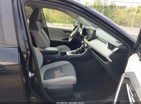 JTMRWRFV2KD024258 2019 TOYOTA RAV4 HYBRID Black Widok wnętrza z przodu