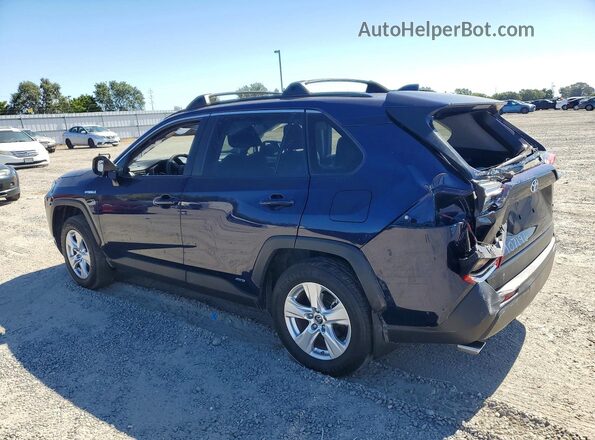 JTMRWRFV2KJ004691 2019 TOYOTA RAV4 Blue Trasero izquierdo