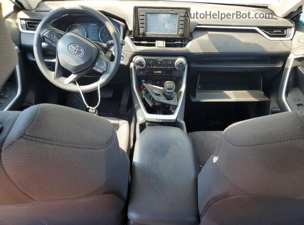 JTMRWRFV2KJ004691 2019 TOYOTA RAV4 Blue Vista del salpicadero