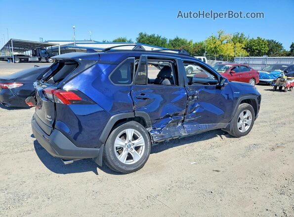 JTMRWRFV2KJ004691 2019 TOYOTA RAV4 Blue Trasero derecho