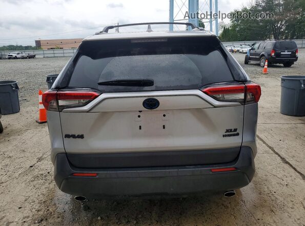JTMRWRFV2MD132768 2021 TOYOTA RAV4 Серебряный Вид сзади