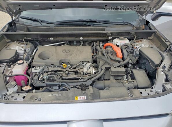 JTMRWRFV2MD132768 2021 TOYOTA RAV4 Серебряный Вид задней части салона
