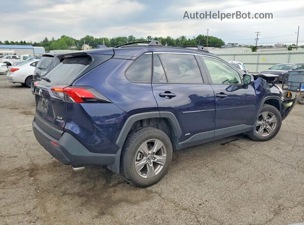 JTMRWRFV2RD242873 2024 TOYOTA RAV4 Синий Задняя правая четверть