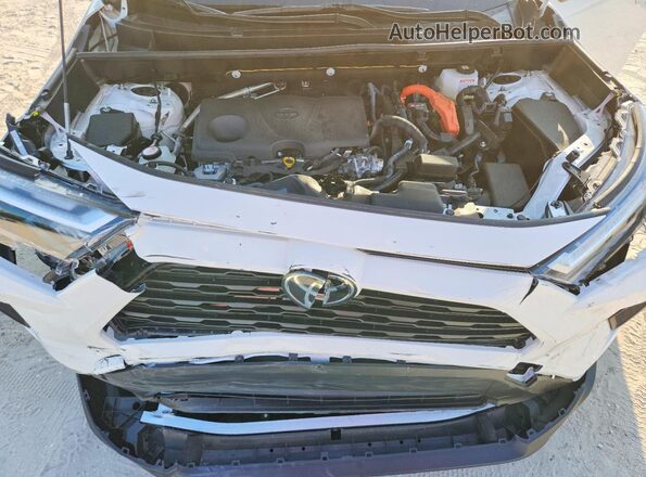 JTMRWRFV2SD277743 2025 TOYOTA RAV4 White Vista del compartimento del motor