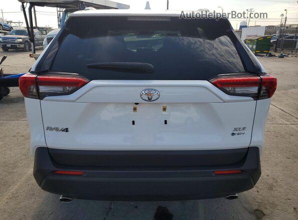 JTMRWRFV3SD333026 2025 TOYOTA RAV4 White Widok z tyłu