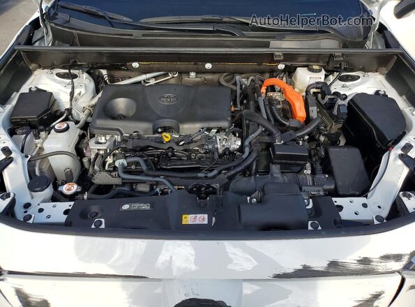 JTMRWRFV3SD333026 2025 TOYOTA RAV4 White Widok komory silnika