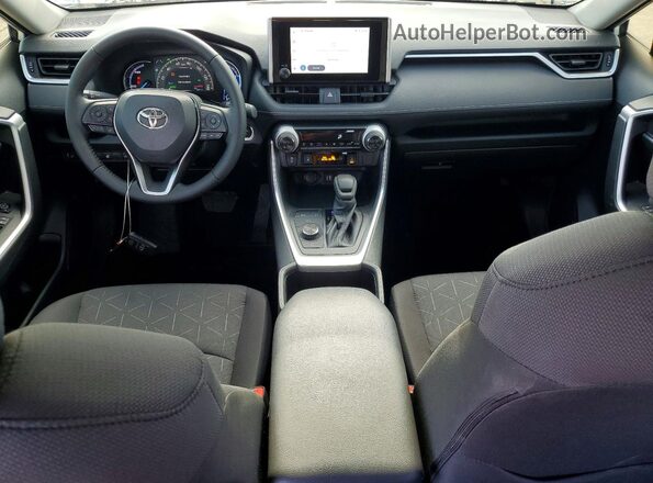 JTMRWRFV3SD333026 2025 TOYOTA RAV4 White Widok deski rozdzielczej