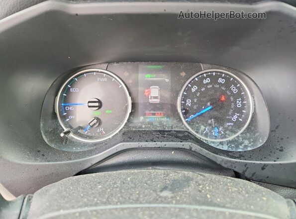JTMRWRFV4LD054234 2020 TOYOTA RAV4 Gray Widok zestawu wskaźników