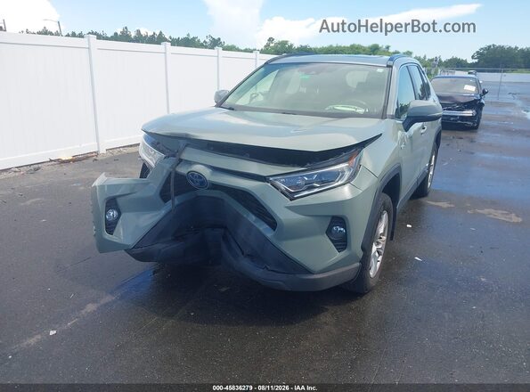 JTMRWRFV4LD549730 2020 TOYOTA RAV4 HYBRID Серый Передняя левая четверть