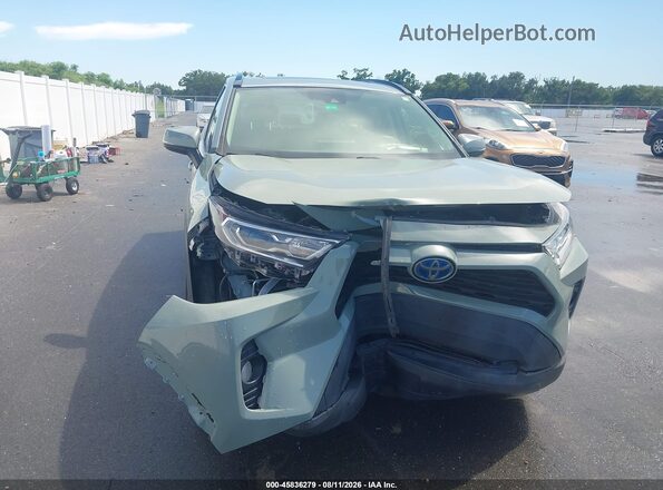 JTMRWRFV4LD549730 2020 TOYOTA RAV4 HYBRID Серый Вид спереди