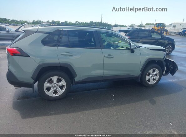 JTMRWRFV4LD549730 2020 TOYOTA RAV4 HYBRID Серый Вид задней части салона