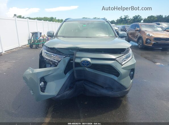 JTMRWRFV4LD549730 2020 TOYOTA RAV4 HYBRID Серый Вид щитка приборов