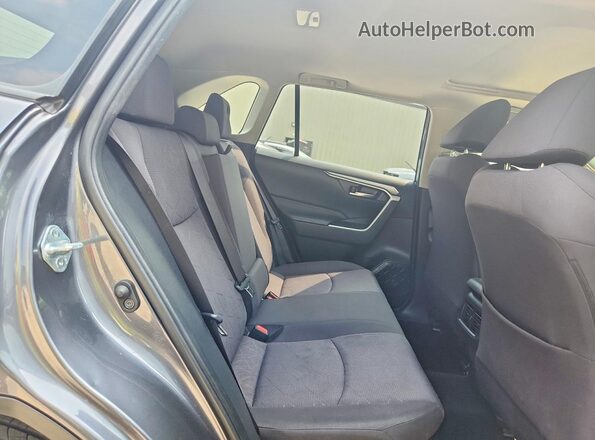 JTMRWRFV4MD124543 2021 TOYOTA RAV4 Gray უკანა სალონის ხედი
