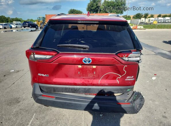 JTMRWRFV4PD197898 2023 TOYOTA RAV4 Red Vista trasera