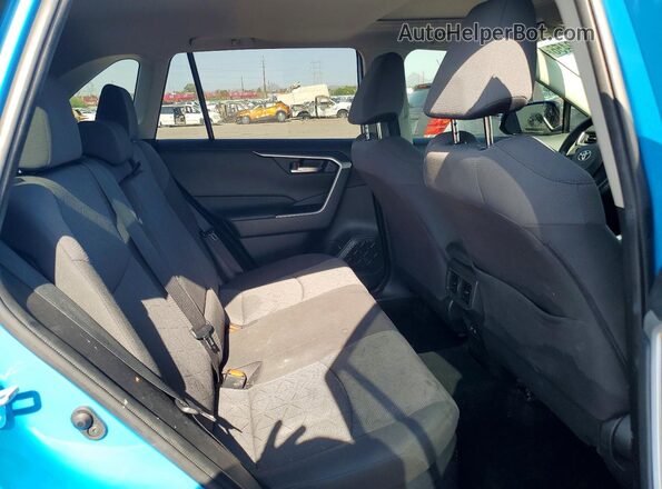 JTMRWRFV5KD035769 2019 TOYOTA RAV4 Blue Հետևի նստատեղերի տեսք