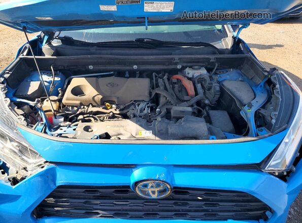 JTMRWRFV5KD035769 2019 TOYOTA RAV4 Blue Սալոնի հետևի տեսք
