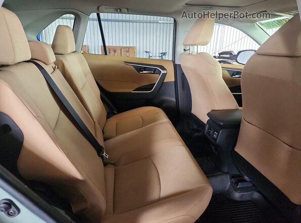 JTMRWRFV7LD544425 2020 TOYOTA RAV4 Gray Вид задньої частини салону
