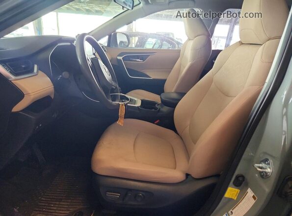 JTMRWRFV7LD544425 2020 TOYOTA RAV4 Gray Вид салону спереду