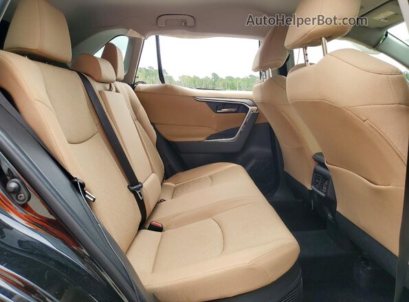JTMRWRFV8SJ074292 2025 TOYOTA RAV4 Черный Вид задней части салона