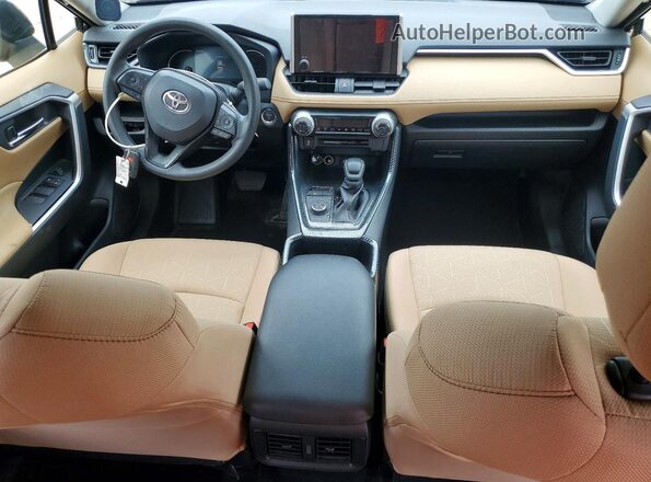 JTMRWRFV8SJ074292 2025 TOYOTA RAV4 Черный Вид панели приборов