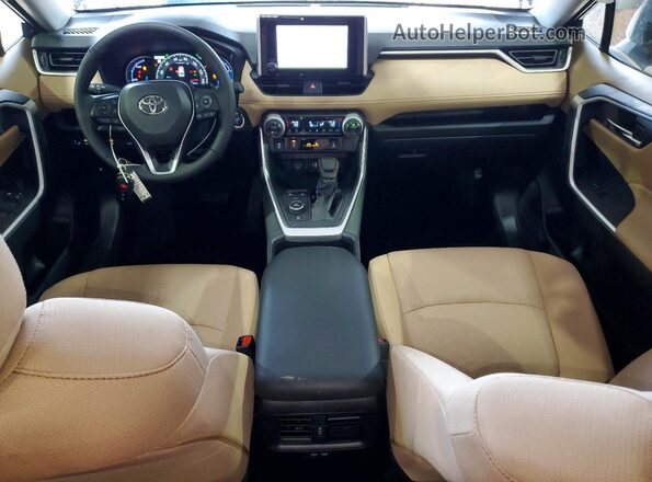 JTMRWRFV8SJ075071 2025 TOYOTA RAV4 Синий Вид панели приборов