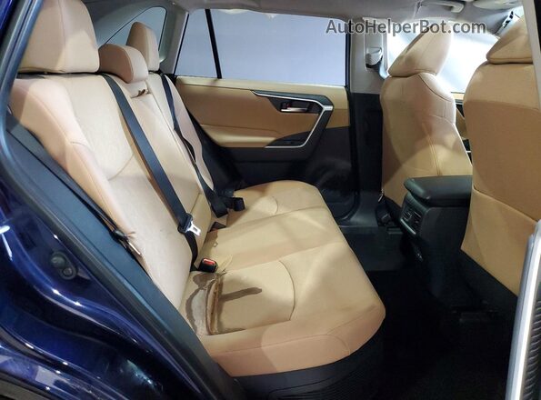 JTMRWRFV8SJ075071 2025 TOYOTA RAV4 Синий Вид задней части салона