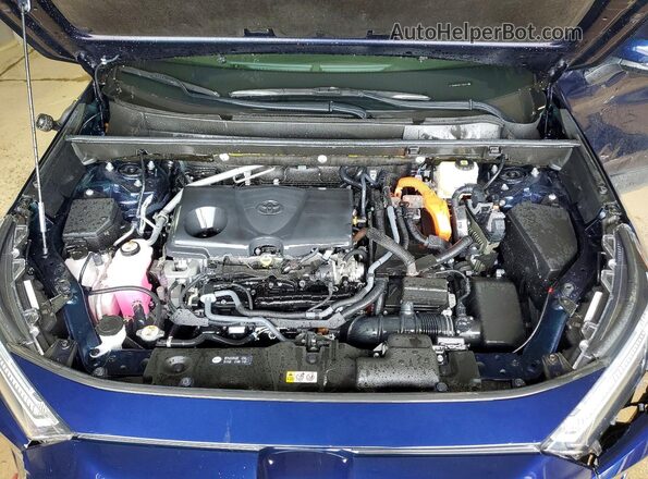 JTMRWRFV8SJ075071 2025 TOYOTA RAV4 Синий Вид подкапотного пространства