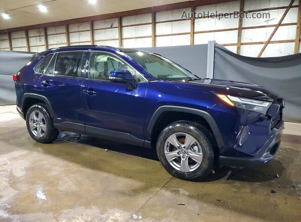 JTMRWRFV8SJ075071 2025 TOYOTA RAV4 Синий Передняя правая четверть