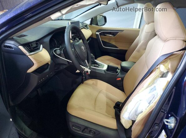 JTMRWRFV8SJ075071 2025 TOYOTA RAV4 Синий Вид салона спереди