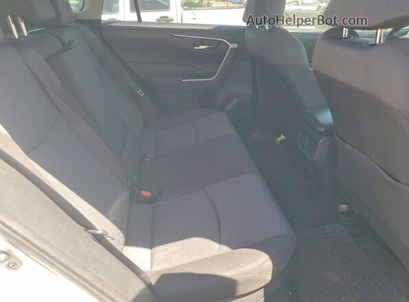 JTMRWRFV9KD009403 2019 TOYOTA RAV4 White Հետևի նստատեղերի տեսք