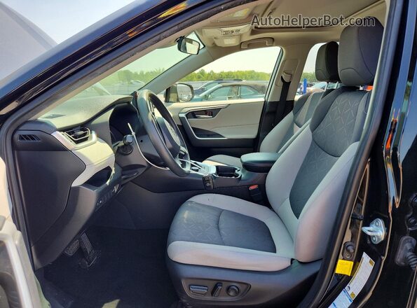 JTMRWRFV9MD122898 2021 TOYOTA RAV4 Черный Вид салона спереди