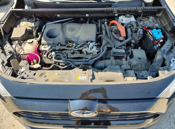 JTMRWRFV9MD122898 2021 TOYOTA RAV4 Черный Вид задней части салона