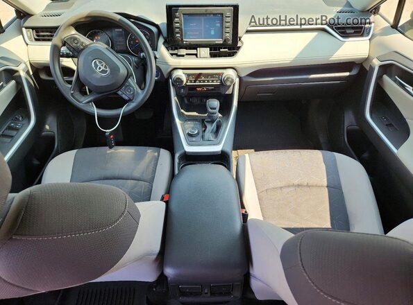 JTMRWRFV9MD122898 2021 TOYOTA RAV4 Черный Вид панели приборов