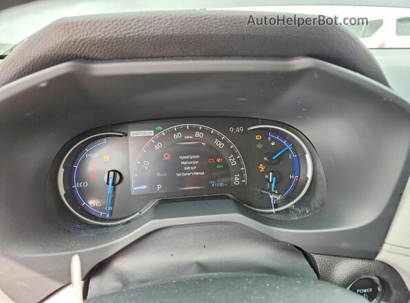 JTMRWRFV9RJ060024 2024 TOYOTA RAV4 Gray Вид щитка приладів