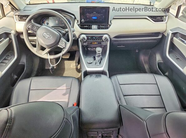 JTMRWRFV9RJ060024 2024 TOYOTA RAV4 Gray Вид панелі приладів