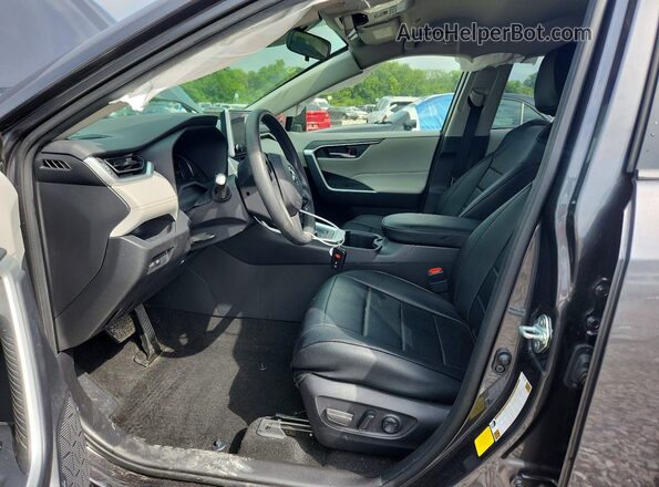 JTMRWRFV9RJ060024 2024 TOYOTA RAV4 Gray Вид салону спереду