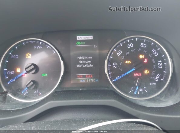 JTMRWRFVXLD064606 2020 TOYOTA RAV4 HYBRID Black Հետևի նստատեղերի տեսք