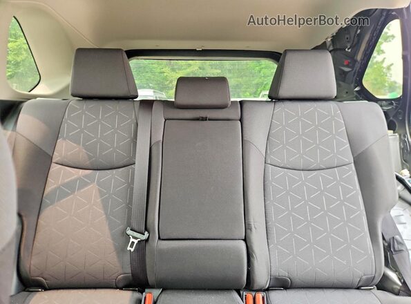 JTMRWRFVXRD233628 2024 TOYOTA RAV4 Gray Հետևի նստատեղերի տեսք