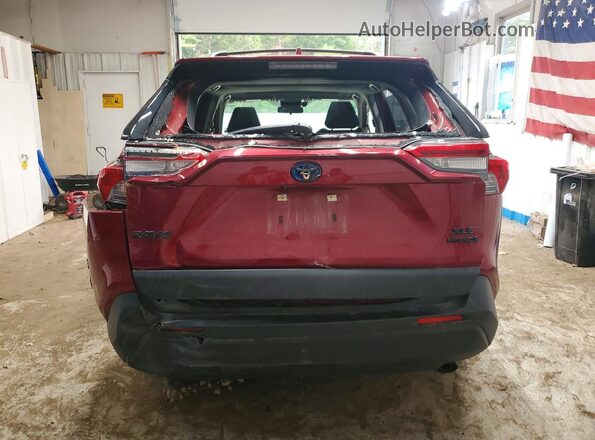 JTMRWRFVXRD239610 2024 TOYOTA RAV4 Красный Вид сзади