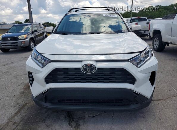 JTMW1RFV2KJ002702 2019 TOYOTA RAV4 Белый Вид спереди