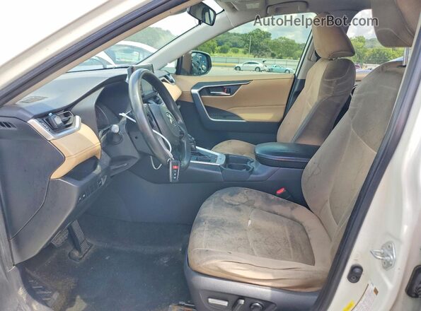 JTMW1RFV2KJ002702 2019 TOYOTA RAV4 Белый Вид салона спереди