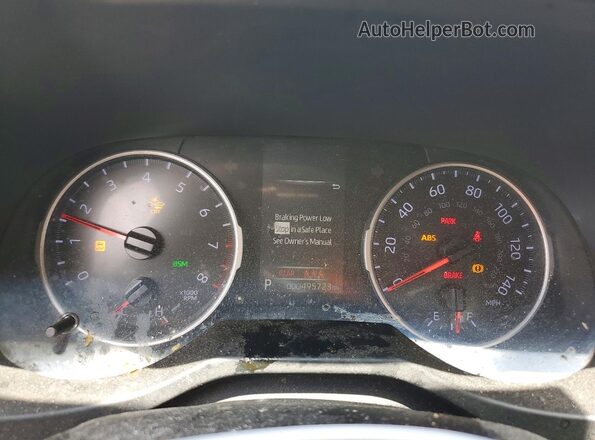JTMW1RFV2KJ002702 2019 TOYOTA RAV4 Белый Вид щитка приборов