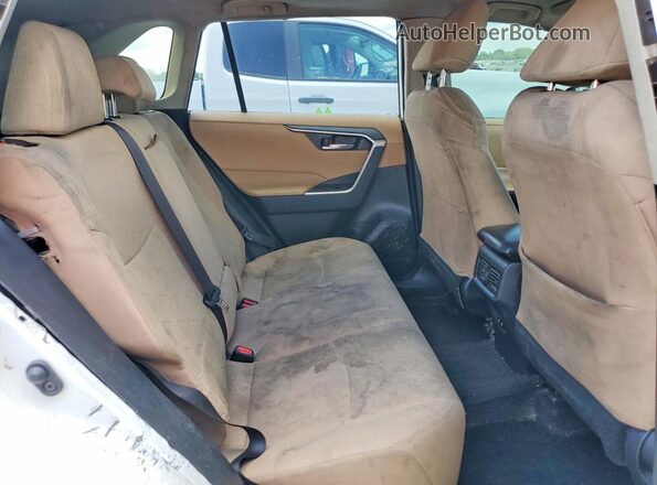 JTMW1RFV2KJ002702 2019 TOYOTA RAV4 Белый Вид задней части салона