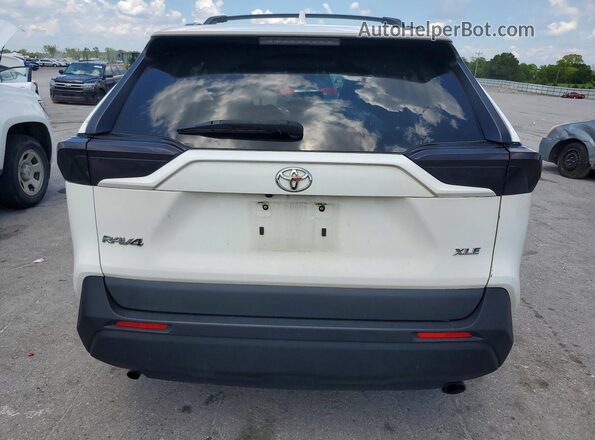 JTMW1RFV2KJ002702 2019 TOYOTA RAV4 Белый Вид сзади