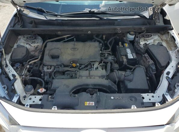 JTMW1RFV2KJ002702 2019 TOYOTA RAV4 Белый Вид подкапотного пространства